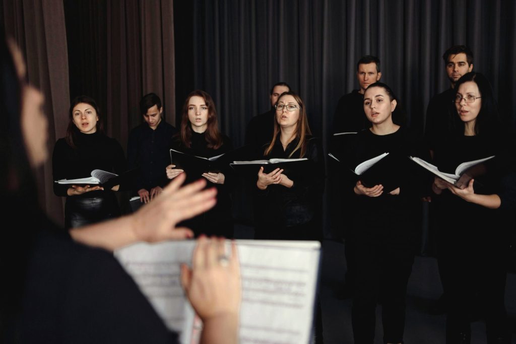 Chorale en répétition