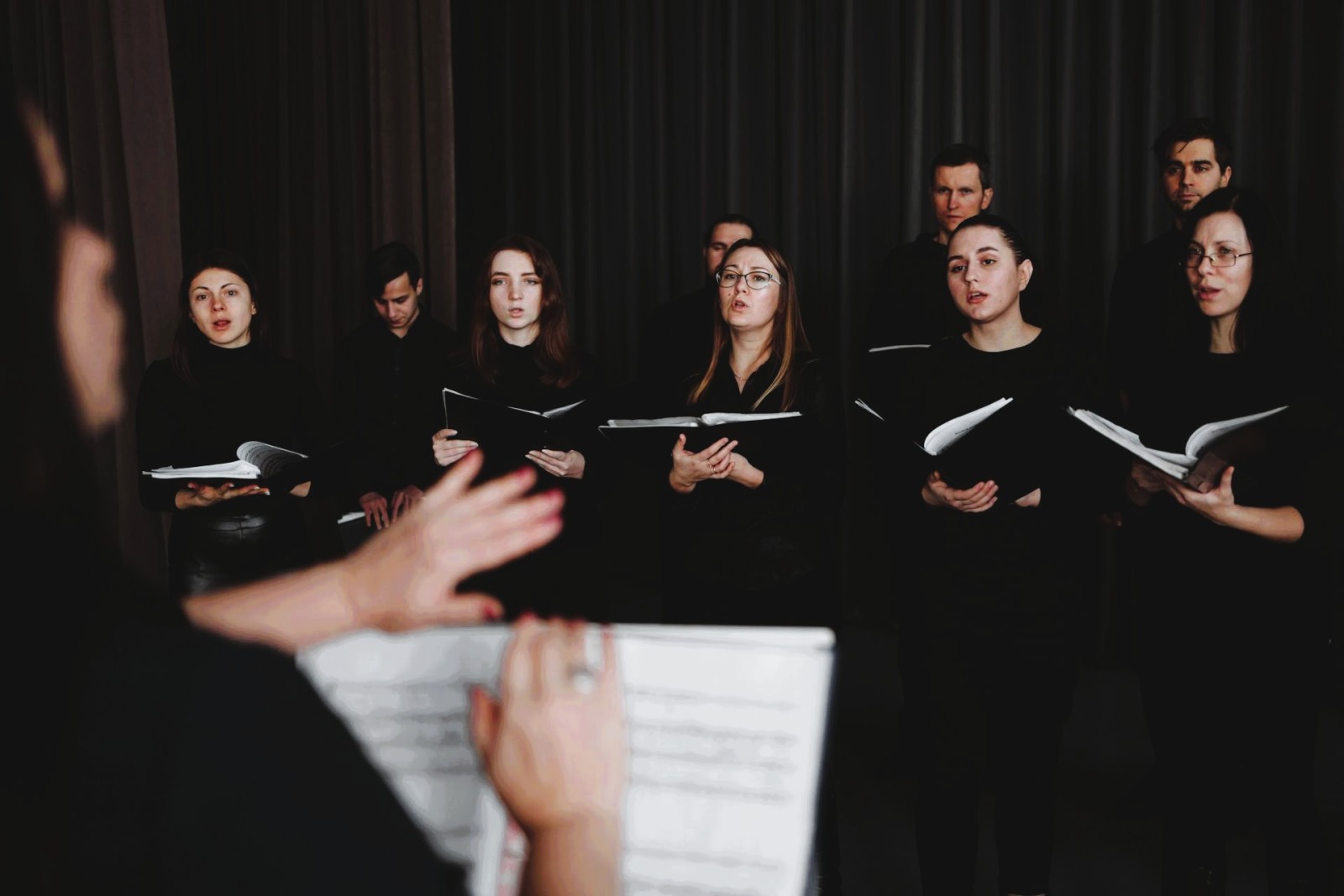 Chorale en répétition